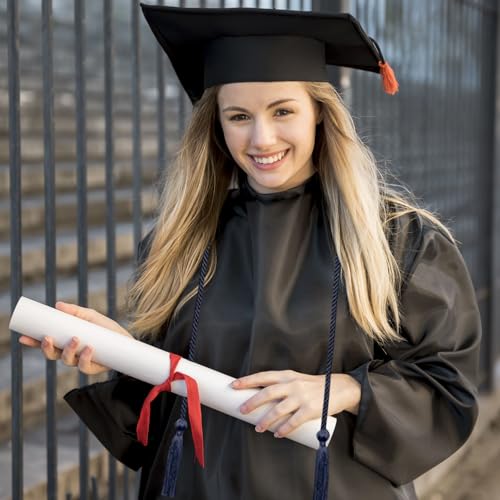 Image of Graduation Honor Cords Navy Blue Honor Cords with Tassels for Graduation Students