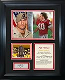 Framed Pat Tillman Facsimile Laser Engraved Signature Auto Arizona Cardinals Football 11"x14" Photo Sig Collage