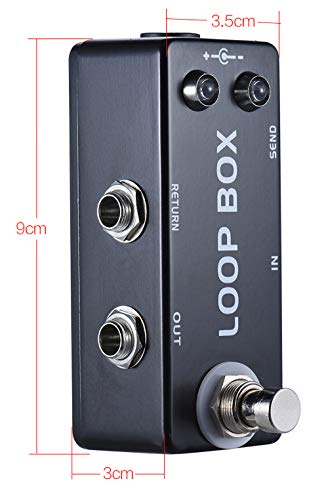 Ymuze Moskyaudio Mini Loop Box Guitar Effect Pedal With Channel Selection True Bypass #TOP2