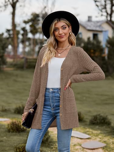 Image of Witsmile Womens 2026 Spring Fashion Cardigan Lightweight Soft Knit Long Top