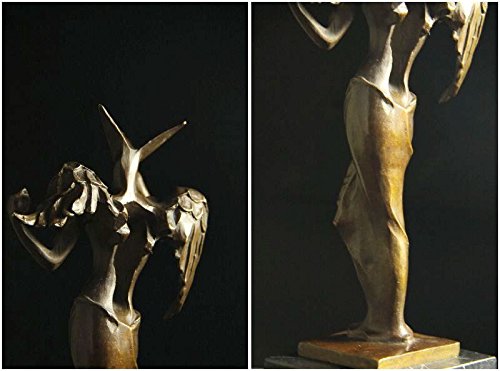 Amazon.co.jp: ブロンズ 超現実の天使 ダリ 名品インテリア家具 置物