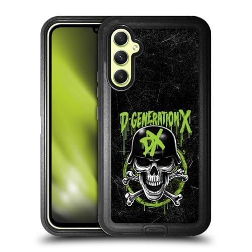 Coque antichoc Samsung A34 5G protège écran étui blindé WWE Crâne D-Generation X