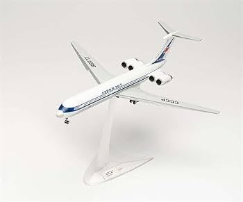 Amazon | Herpa 1/200 完成品 Aeroflot Ilyushin IL-62M Le Bourget