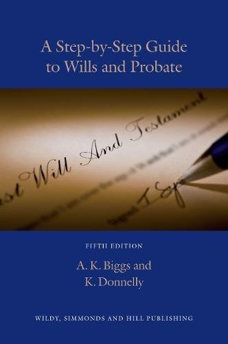 Amazon.com: A Step-By-Step Guide to Wills and Probate: 9780854900831: A ...