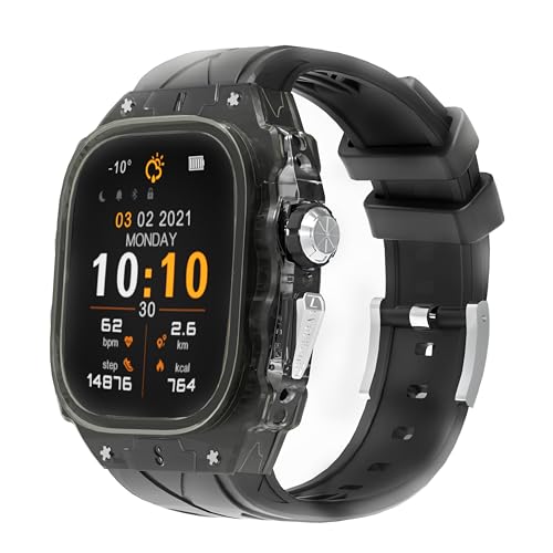 Luxury Translucent Smartwatch Case for Apple Watch Ultra