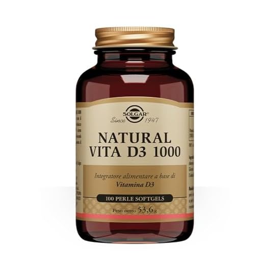 Solgar Natural Vita D3 1000