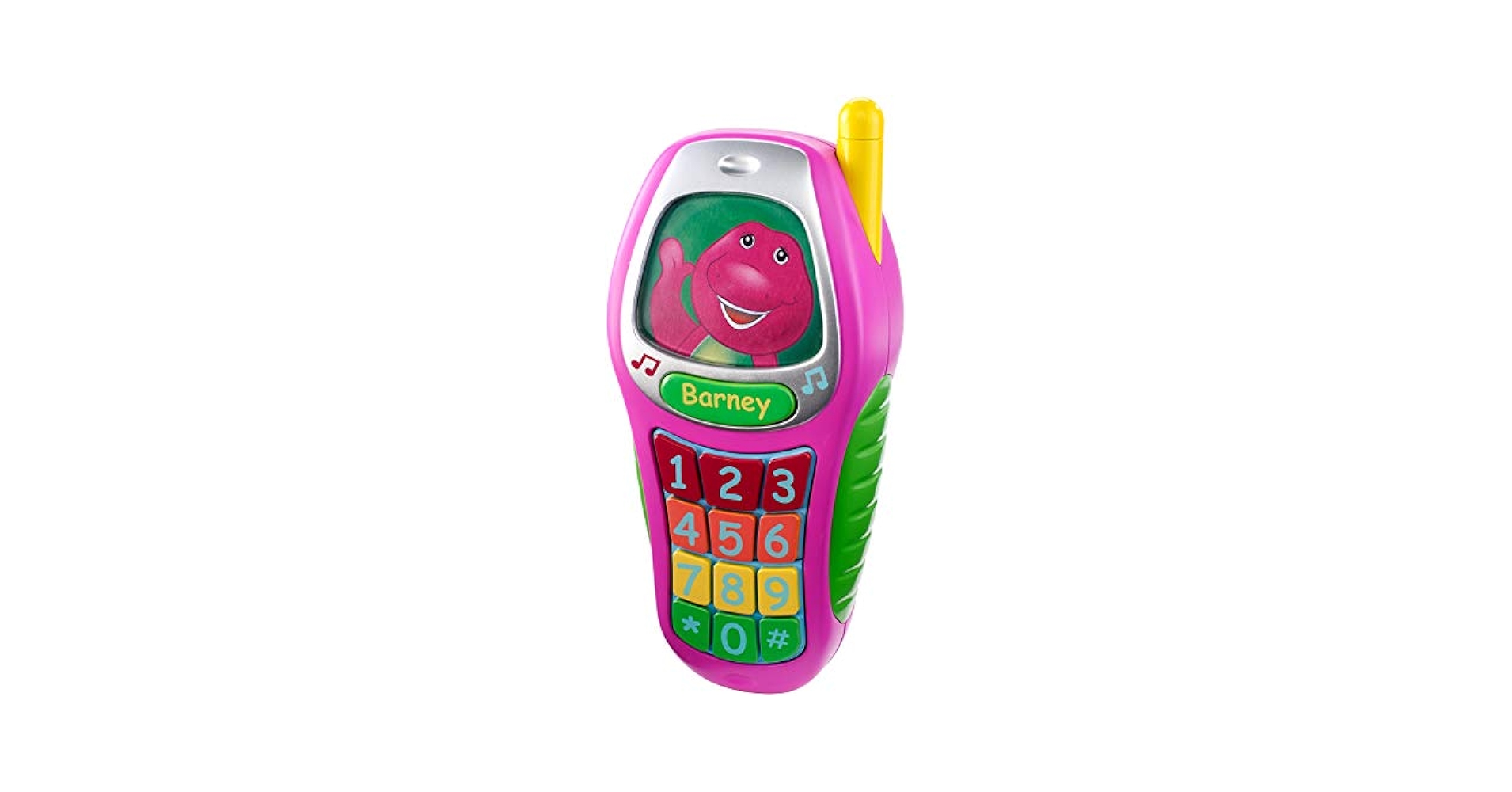 Barney 電話 おもちゃ Fisher-Price Barney's World Hey Barney Phone Musical Toddler