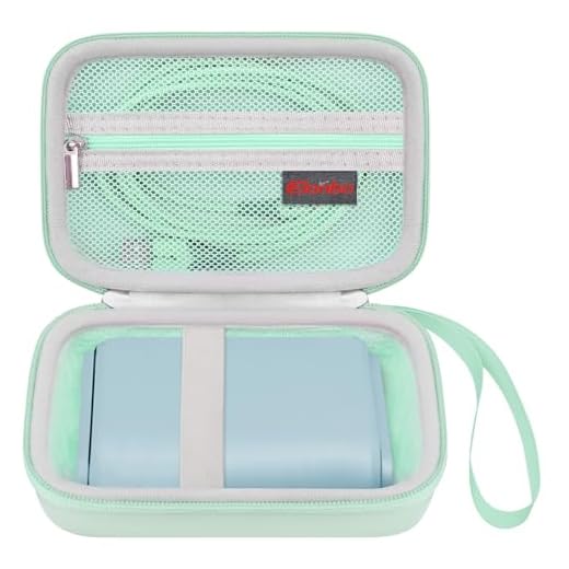 Elonbo Carrying Case for GL.iNet GL-MT3600BE (Beryl 7)/ GL-MT3000 (Beryl AX)/ GL-AXT1800 Portable Travel Router, Pocket WiFi Hard Travel Bag, Mini Mobile Hotspot Router Storage Holder, Green