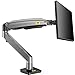 Price comparison product image NB North Bayou Monitor Arm for 22-35 inch Screen Monitor Stand Height Adjustable Monitor Mount Bracket Full Motion Gas Spring VESA 75/100mm Weight 12KG Black