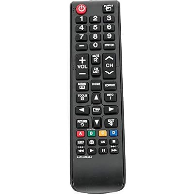 Young AA59-00817A Replaced Remote fit for Samsung LCD TV HG32NB670BF HG32NB677BF HG40NB670FF HG40NB677FF HG28NB670 HG32NA470 HG32NA477 HG32NA478GF HG32NB690 HG39NA577 HG40NB670 HG40NB677