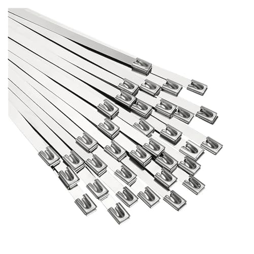 Collier de serrage inox 316 autobloquant 700mm pour fixation câble