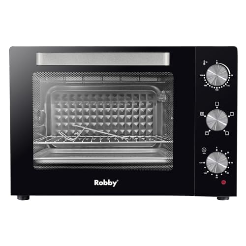 four chaleur tournante 55l 2200w - lumière - cavité diamant - Robby - romf55b