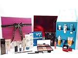 Glory Cosmetics No7 Luxury Beauty Blockbuster Skincare & Make Up Gift Box Gift Wrapped