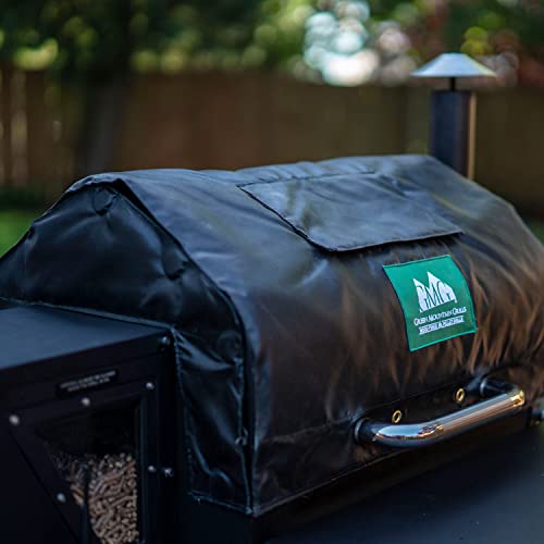 Green Mountain Grills 6012 Davy Crockett Heavy-Duty Weather-Resistant Insulated Bbq Grill Thermal Blanket, Black #TOP2