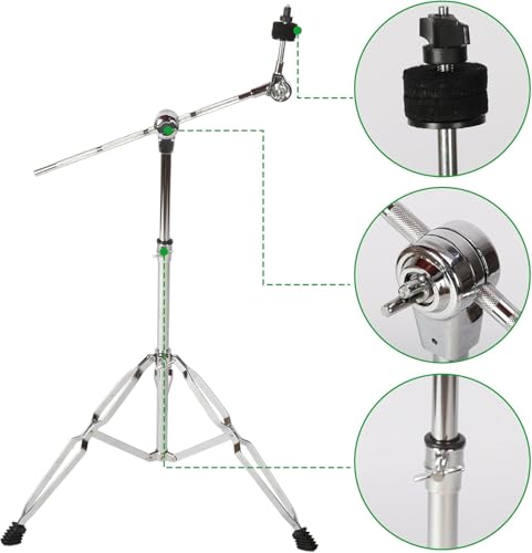 Suportes de Braco de Prato, Estante para Bateria, Inclinador de Prato, Suporte Estante Para Caixa de