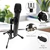 GEEKRIA for Creators Tabletop Tripod Mic Stand Compatible with JBL Wireless Two, Sennheiser E835, E835-S, Audio-Technica ATM510 Microphones, Desktop Mic Stand with Foldable Non-Slip Feet #3