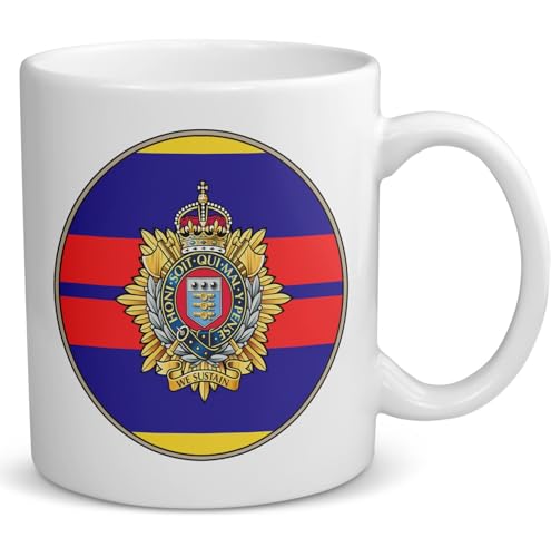 Image of Badges On Mugs Royal Logistic Corps Personalised Mug