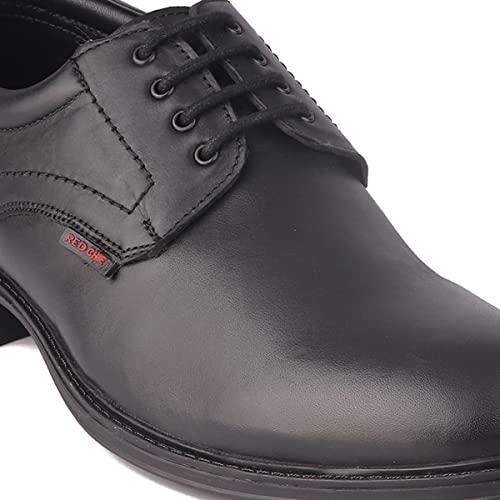Image of Red Chief Formal Derby Shoes for Men Black