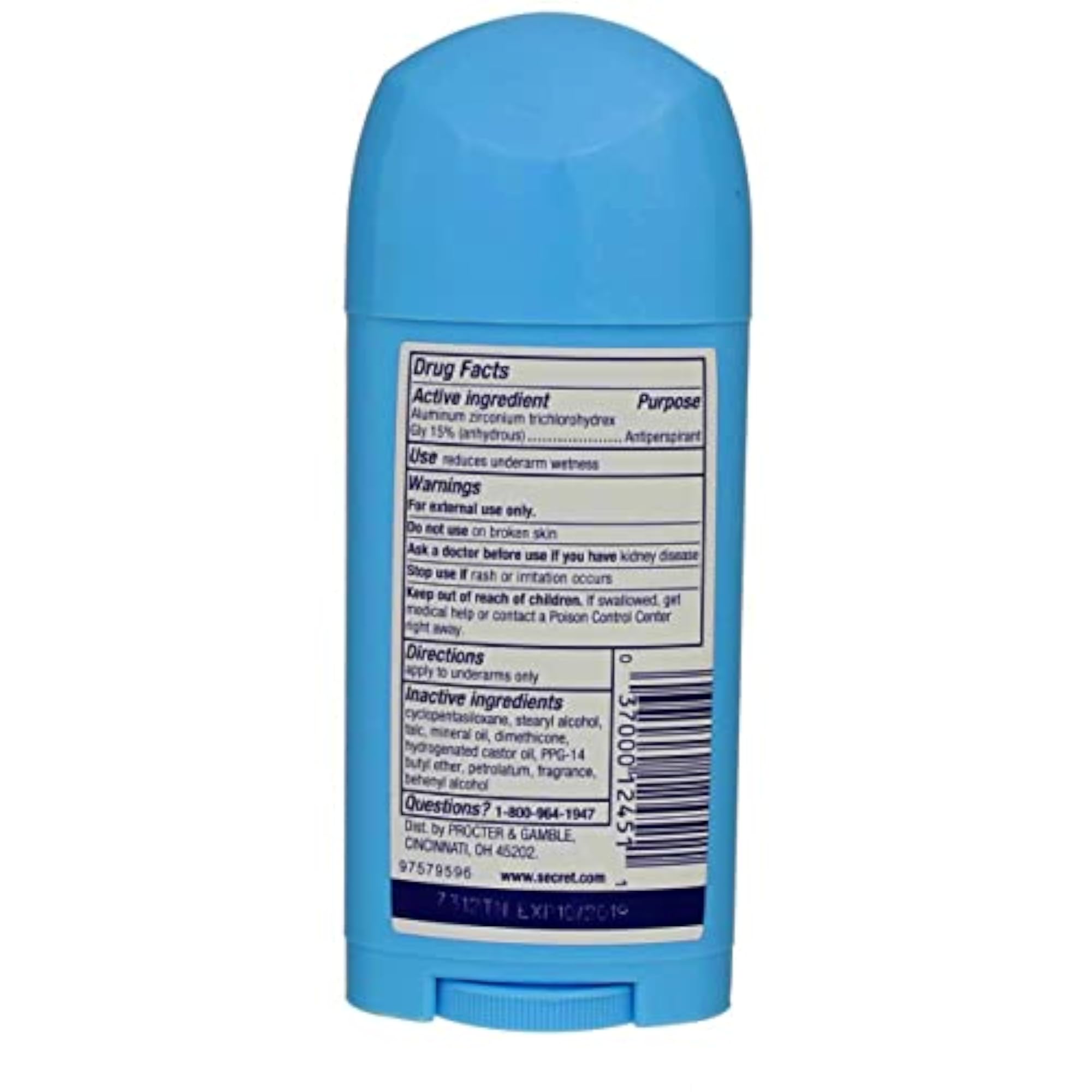 WIDE SOLID POWDER FRESH 2.7oz stick 12 pack