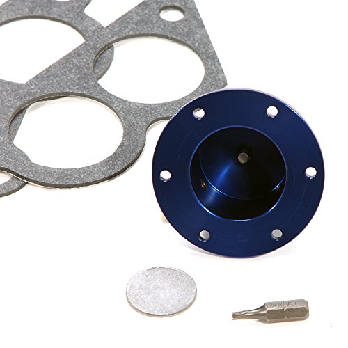 Bbk Performance 1714 Fuel Pressure Regulator Kit, Cnc Machined Billet Aluminum - Fully Adjustable Pressure For Chevrolet Gm Tpi 305, 350 #TOP2