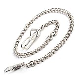 Accessoire de mode: chaîne de clip à bouton à utiliser avec un gilet de costume pour l'usure formelle également une chaîne de clip de ceinture pour une utilisation plus décontractée.