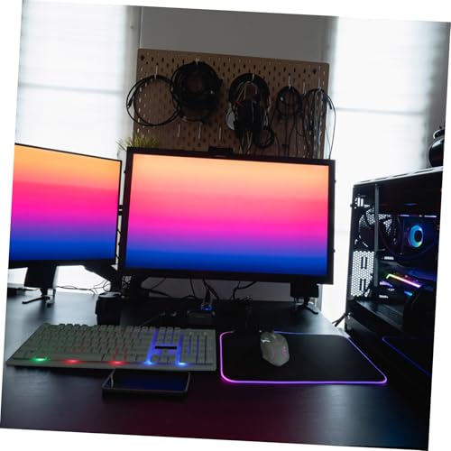 Teclado blanco y mouse para PC con diseño ergonómico y antifantasma 6