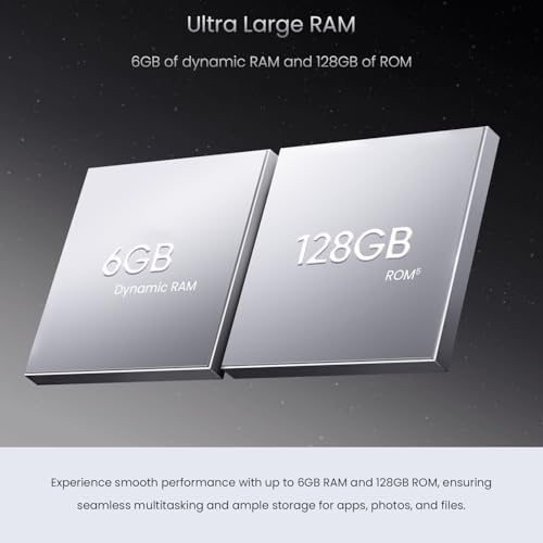 Image of realme C75 Smartphone 6+128GB White, 6.67inch Screen, 120HZ Vision Display, 6000mAh Battery, 40MP Camera, MediaTek Dimensity 6300 Processor, IP64