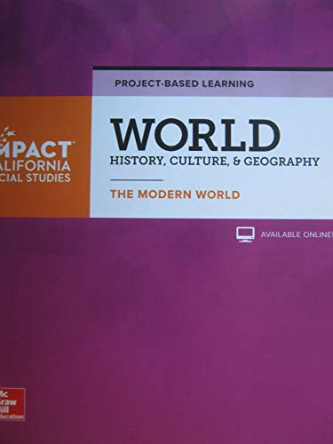 World History, Culture, & Geography The Modern World California Project_Based Learning