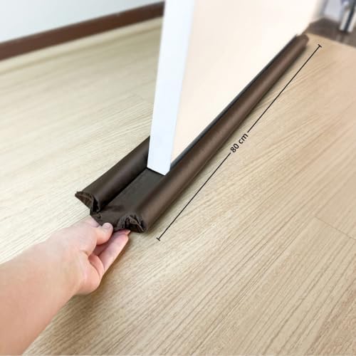 Protetor Veda Porta Duplo Rolinho Impermeável Ajustável – Proteção Contra Poeira e Insetos - Isolame