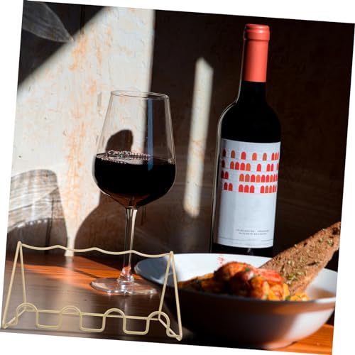 Soporte Minimalista de Metal para Botellas de Vino de Mesa miniatura 6