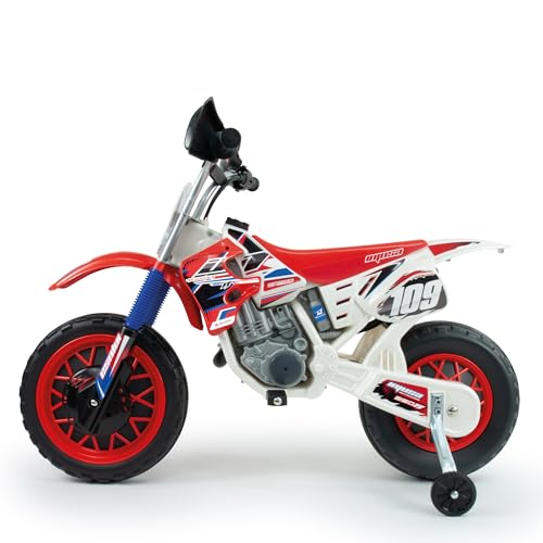 Variante de INJUSA Moto Eléctrica CR 6V Blanca 3–6 años