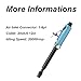Extended Air Die Grinder, 1/4Inch NPT Collet 20000 RPM Straight Long Reach Air Die Angle Grinder, Extended Air Die Grinder for Surface Prep, Tight Spaces, Surface Tool