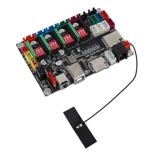 CNC 4 Ejes Placa de Ejes Controlador CNC 4 Panel de Control del Eje para Máquina de Grabado CNC con Chip S3 30000 Mm/min Velocidad Control de Aplicación Móvil de