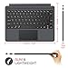 Fintie Type Cover for Microsoft Surface Go 3 2021/Surface Go 2 2020/Surface Go 2018, 7-Color Backlit Ultra-Slim Wireless Bluetooth Keyboard with Trackpad, Rechargeable Battery and Charging Cable, Gray
