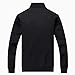 CRYSULLY Men's Casual Lightweight Long Sleeve Full Zip Up Jackets With Shoulder Straps Cotton Bomber Coat