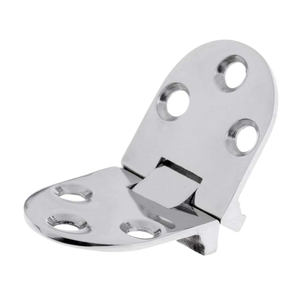 Stainless Steel Folding Boat Locker Door Hinge Strap Compatible with Caravan Yacht Hatch Compartment