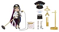 Rainbow High Rockstar Lyric Lucas – Rainbow Fashion Doll and Playset with 2 Outfits to Mix & Match, Musical Instrument and Doll Accessories, for Kids 6-12 Years Old