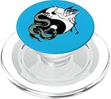 Yin und Yang Kampfsportstil Kranich und Schlange - Kung-Fu PopSockets PopGrip für MagSafe