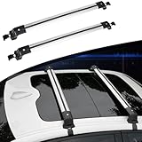 Roof Rack Crossbars Luggage Kayak Cargo Carrier + Lock Fit for H0NDA Fit 2010-2020
