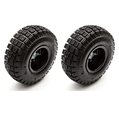 2x Mini Moto Quad Bike 47cc 49cc Rear Wheel Rim Tyre & Tube Minimoto ATV 3.00-4