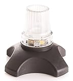 punta para bastones de caminar con base ancha de goma antideslizante y luz LED (diámetro & # x2205; 16 mm)