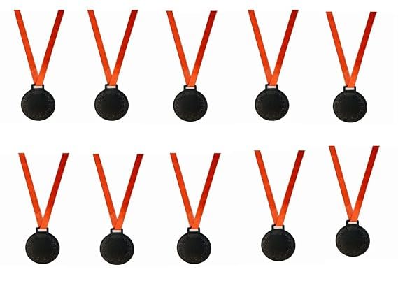 Medals for School Winners Sports Athletic Game Sports Copetetions Functions Size 2 inches (pack of 10) (Bronze) (B0D9K3F9ZQ) Amazon Price History, Amazon Price Tracker