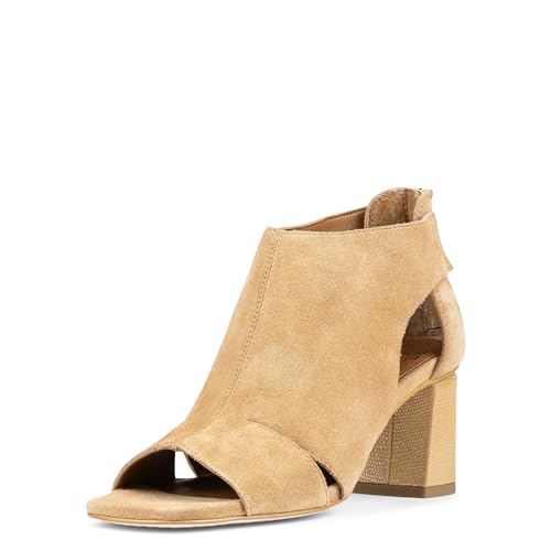 Donald Pliner Women's PERRA Heeled Sandal - Comfortable & Stylish Peep Toe Sandal, Ideal for Work, Parties & Casual Wear