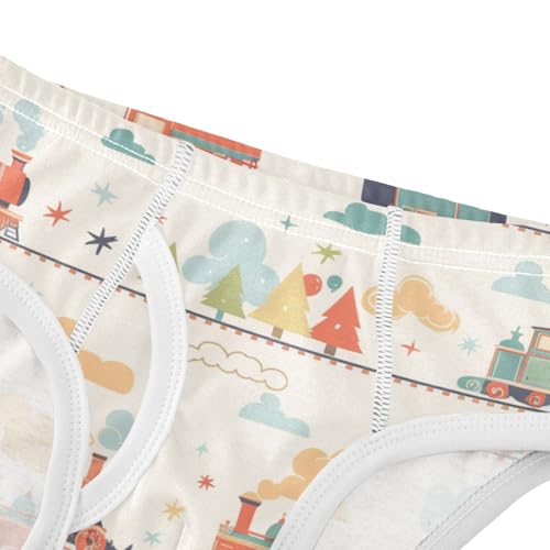 KLL Funny Steam Train Baby Boys Soft Briefs Underwear Cute Undies4