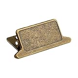 Oxxggkao Metall Büroklammern – robustes Metall, Mehrzweck Seitenmarkierungen – für Akten, Rechnungen, Ticketbüro, Schulnotizen/Quittungsklammern