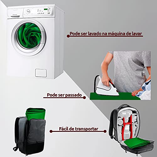 Fundo Infinito em Tecido Oxford Verde Chroma Key 1,5 metros x 2 metros