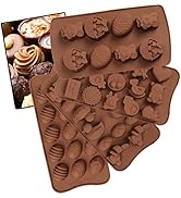 Webake Paaseivormen Siliconen Grote 2 Stks 3,5 9cm Jelly Moulds Chocolade Mallen voor Breekbare Ei Chocolade Schelpen, Vullen met Peep, Snoep, Cake en Marshmallow