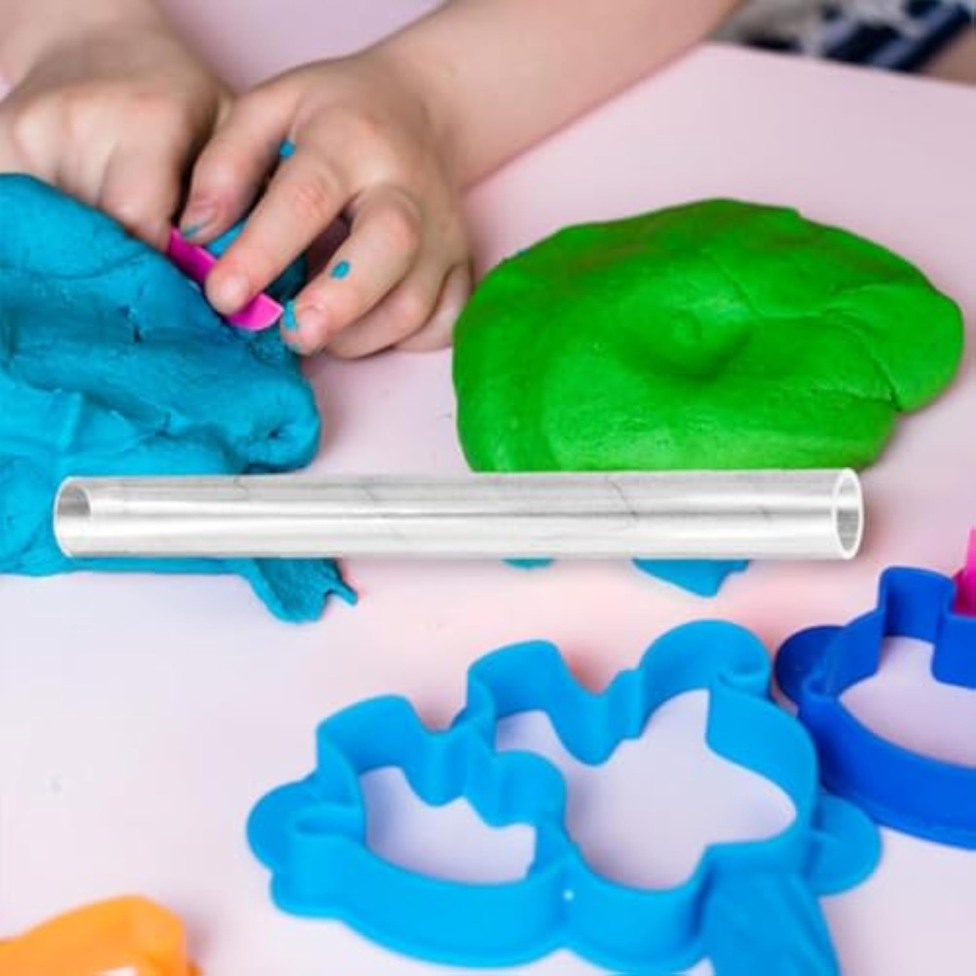 Clear Acrylic Roller for Polymer Clay Modelling