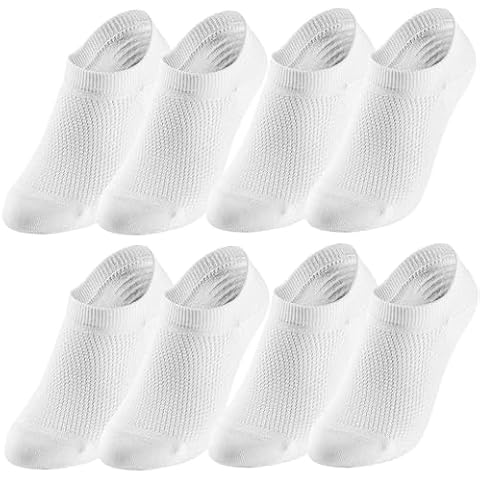 ToRhine No Show Socks for Women Summer Low Cut Ankle Socks Running Athletic Socks 4 Pairs Cover
