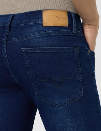 Image of Pepe Jeans Men's Slim Fit Jeans | Mid Rise | Jeans for Man
